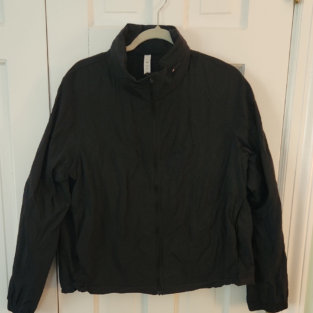 Lululemon Athletica Black Lightweight Rain Jacket